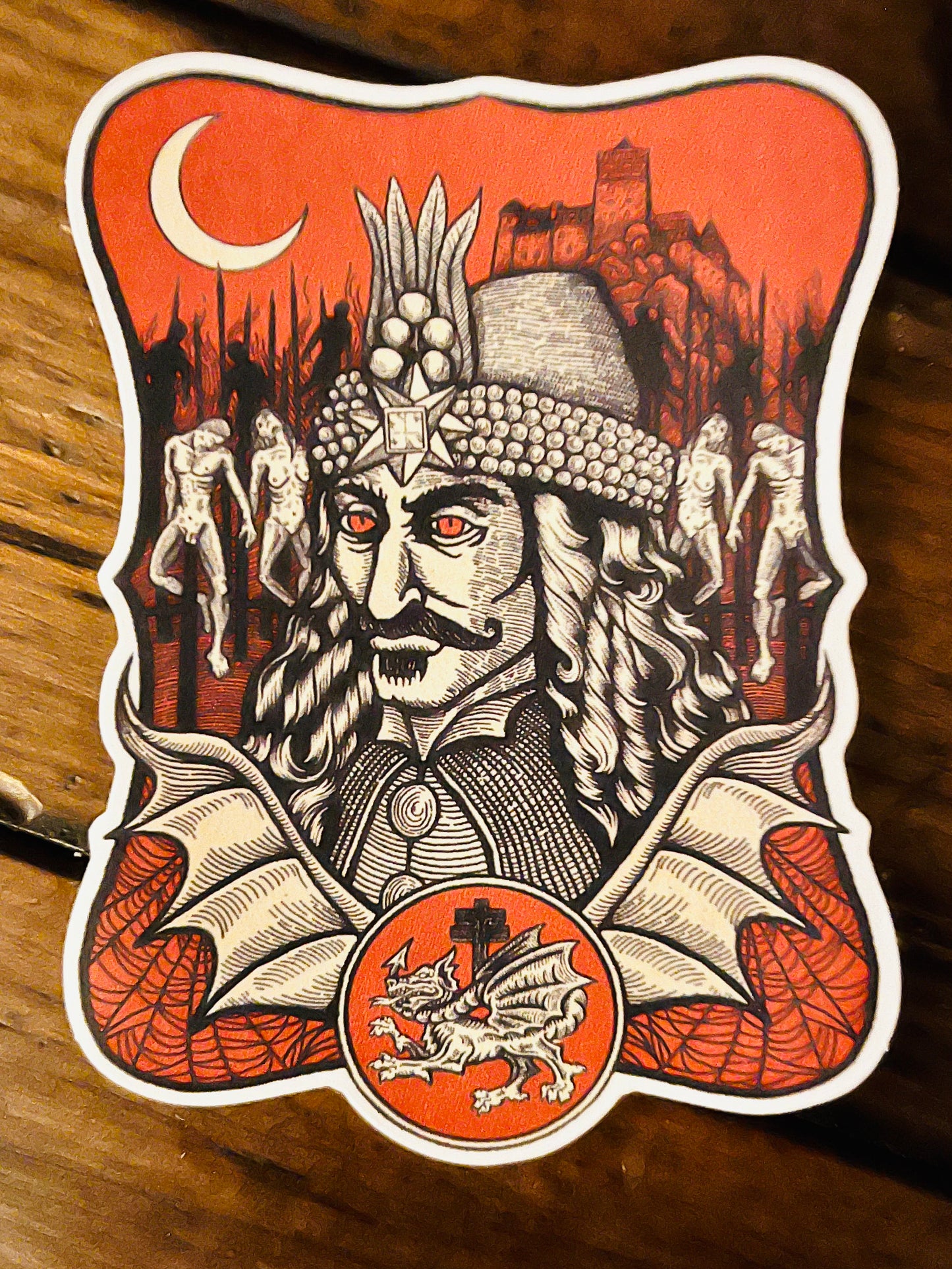 VLAD THEE IMPALER sticker