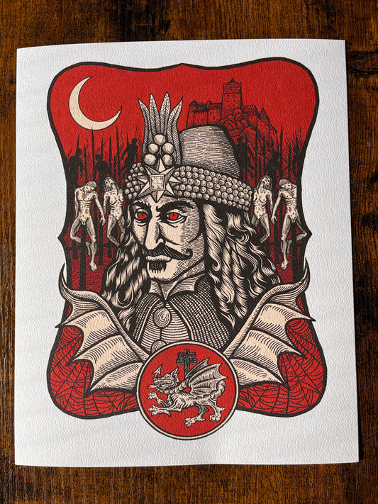 VLAD THEE IMPALER art print