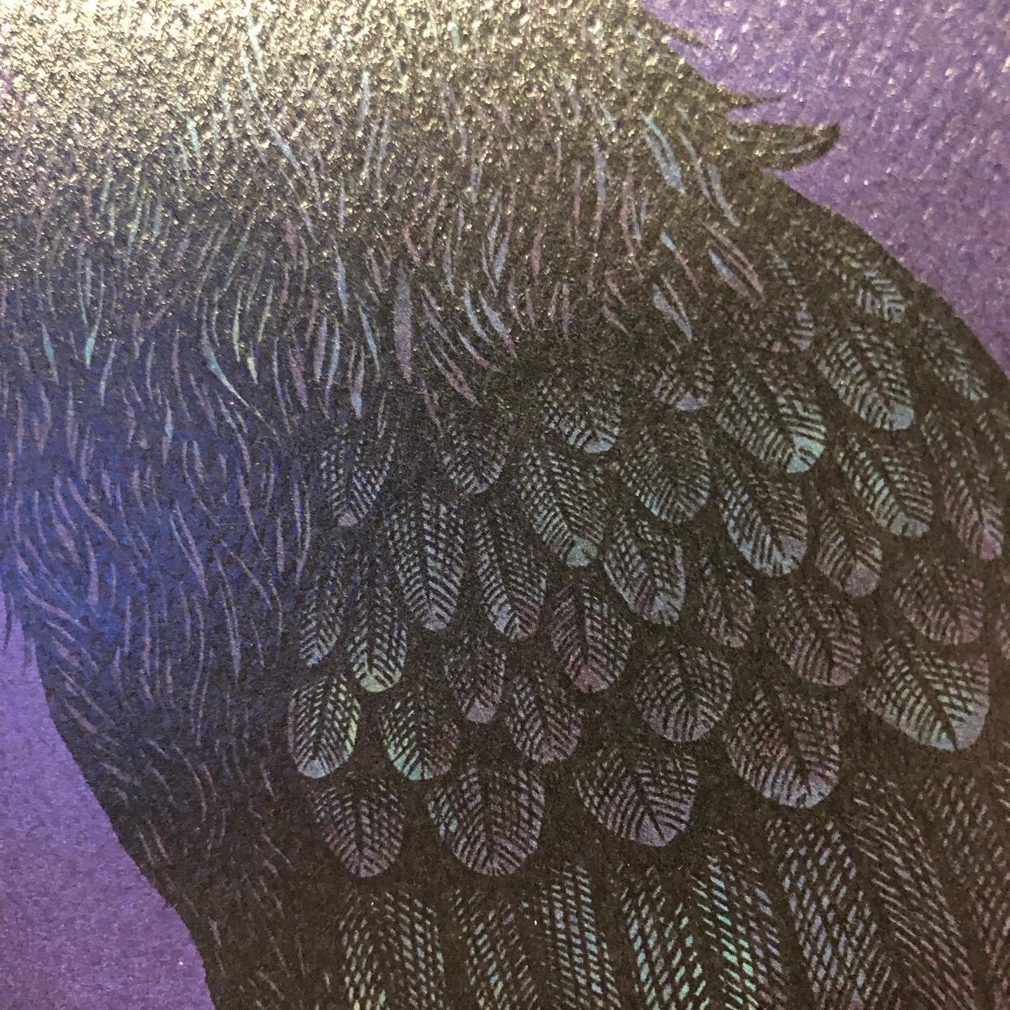 THEE RAVEN art print