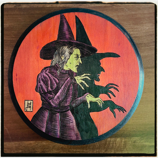 Wicked Witch Wood Burning