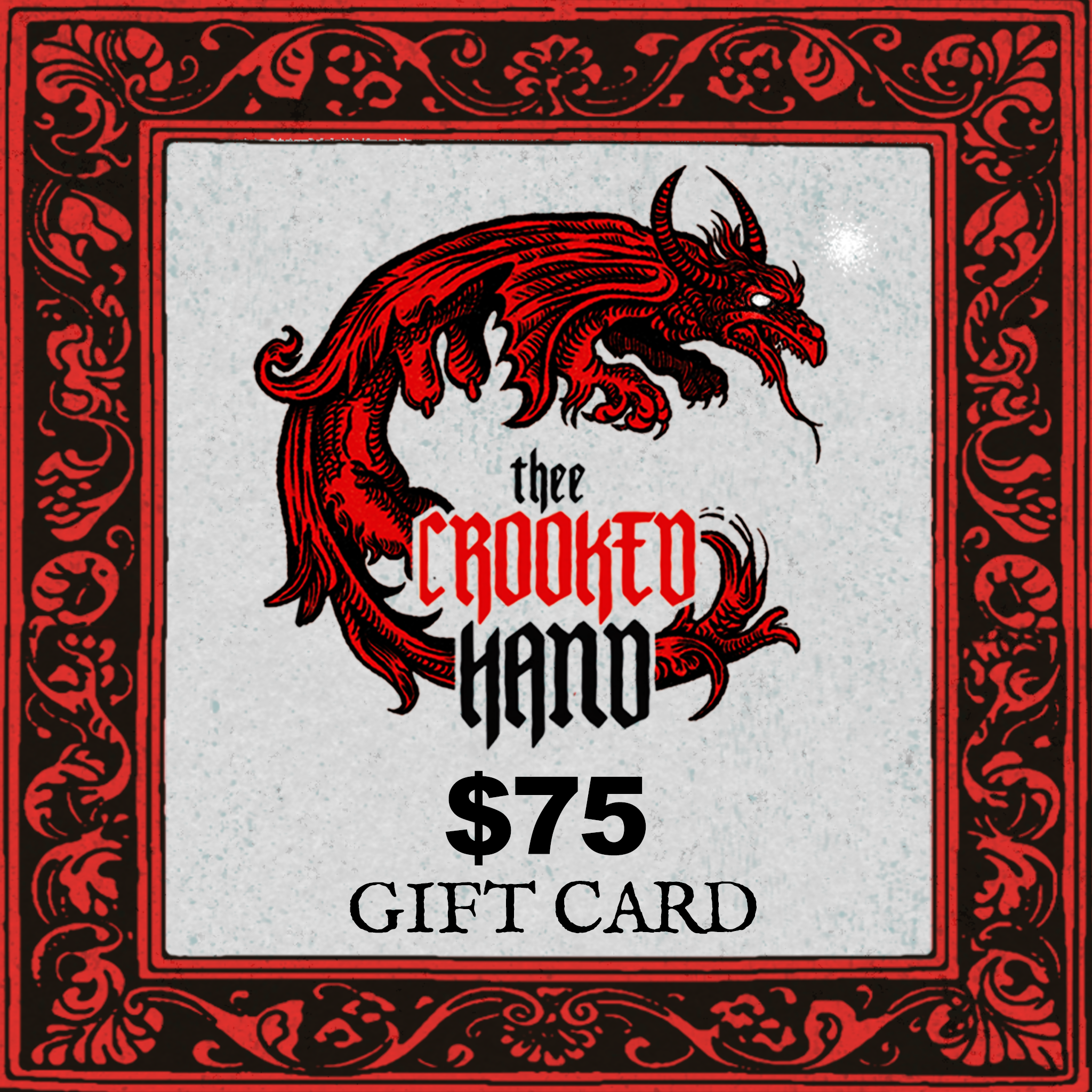 Thee Crooked Gift Card $75