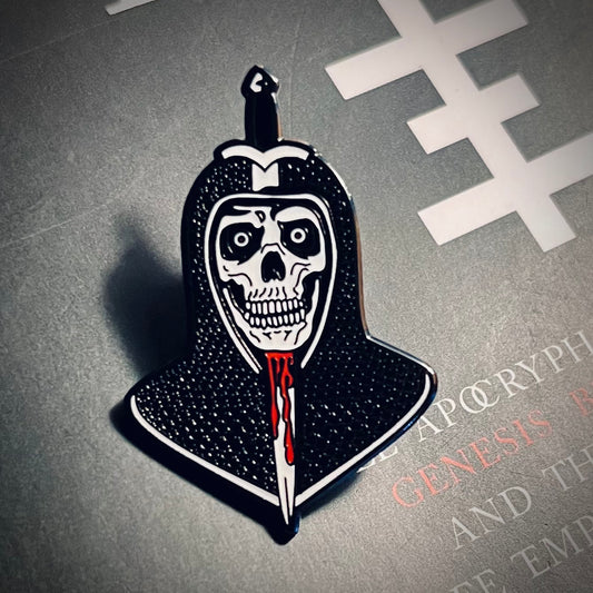 WOUNDED KNIGHT pin