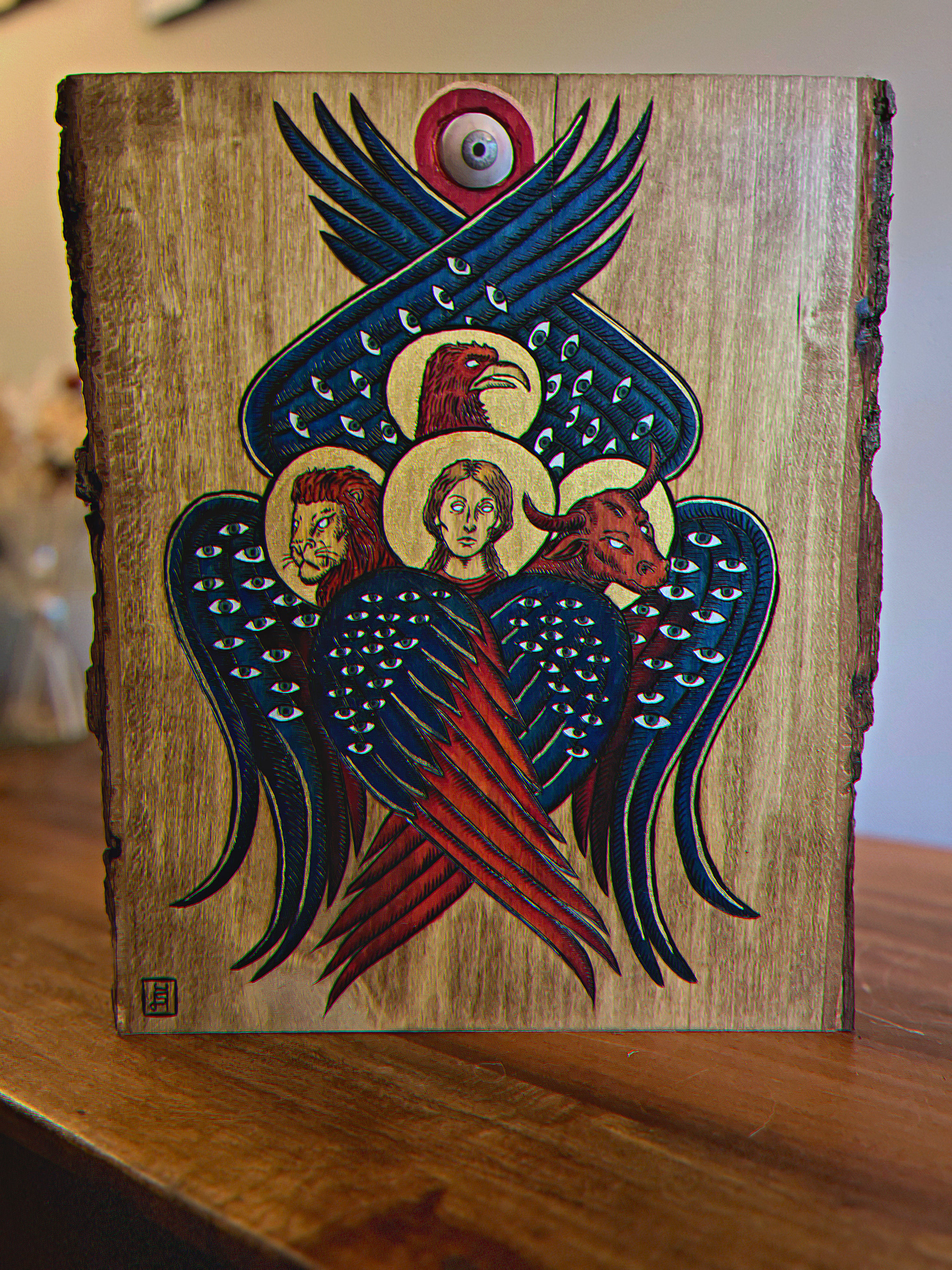 Tetramorph Wood Burning