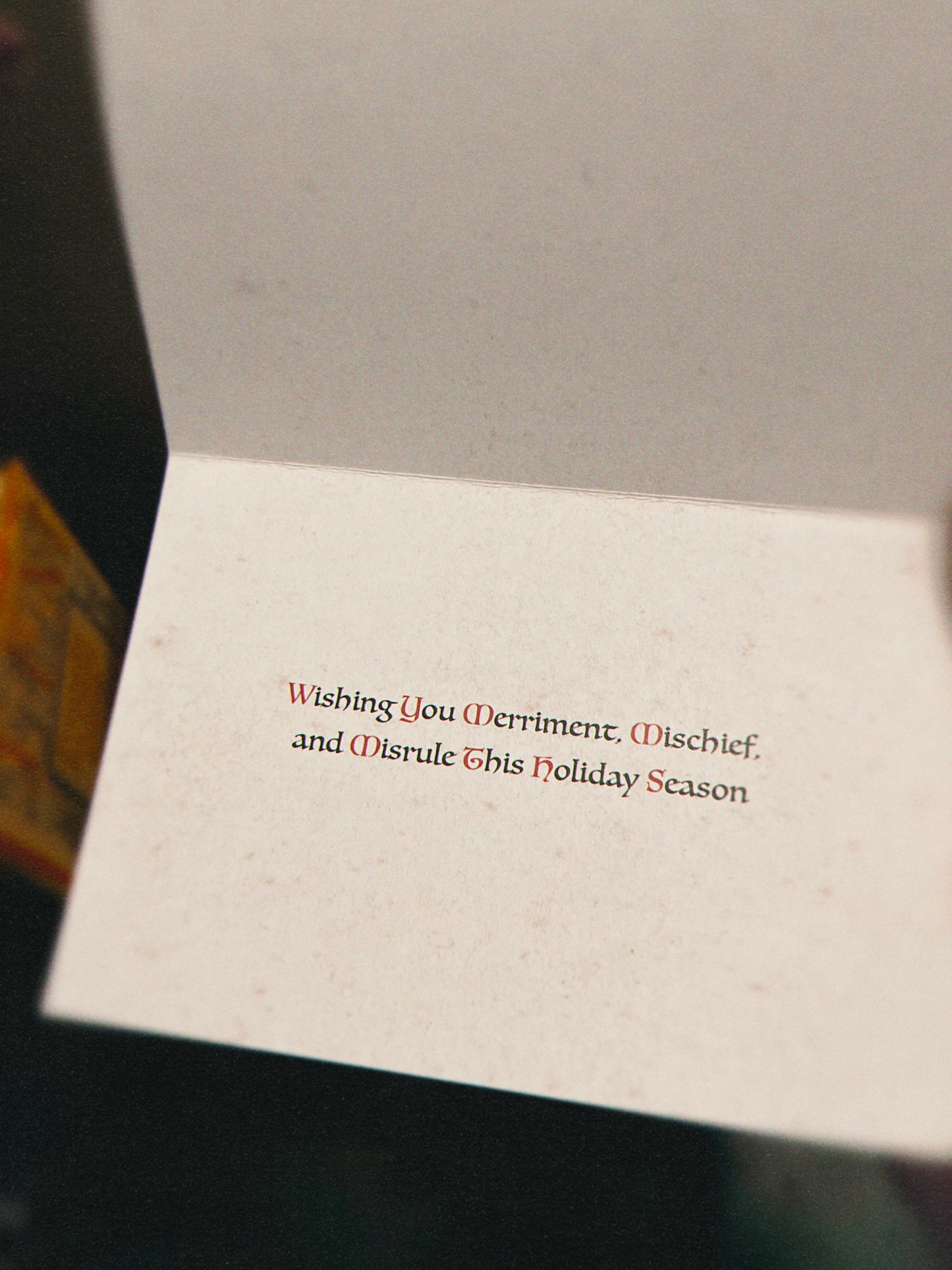 Merry Misrule Greeting Cards