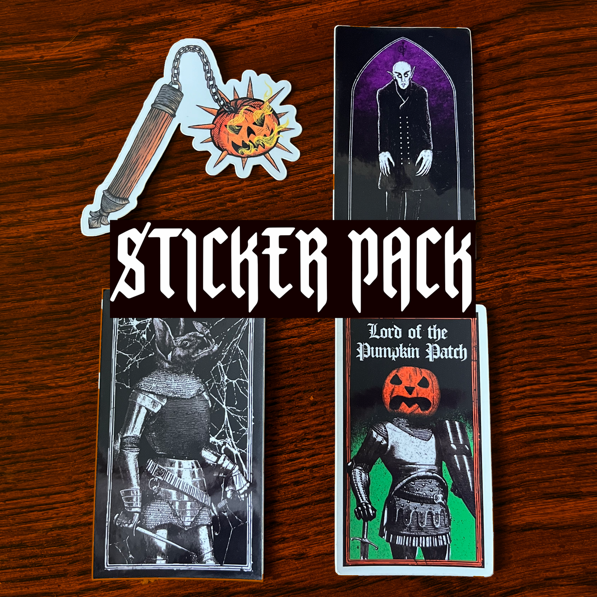 LORDS OF MIDNIGHT - 4 Sticker Pack