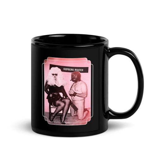 SUPREME MASTER Black Glossy Mug