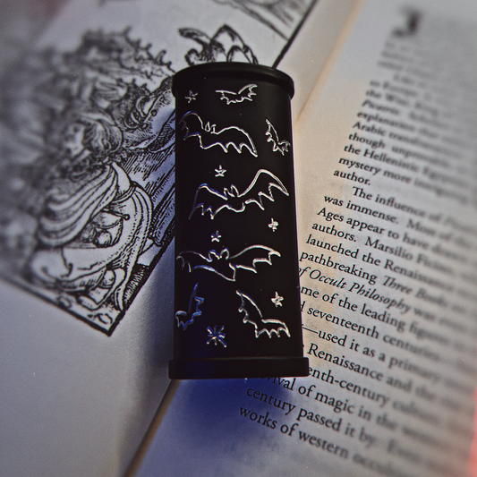 Hand Engraved BATS Lighter Sleeve