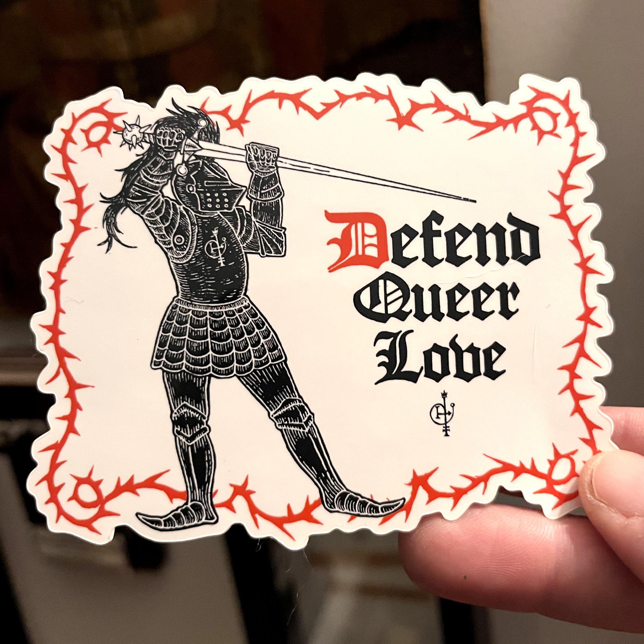 Defend Queer Love sticker
