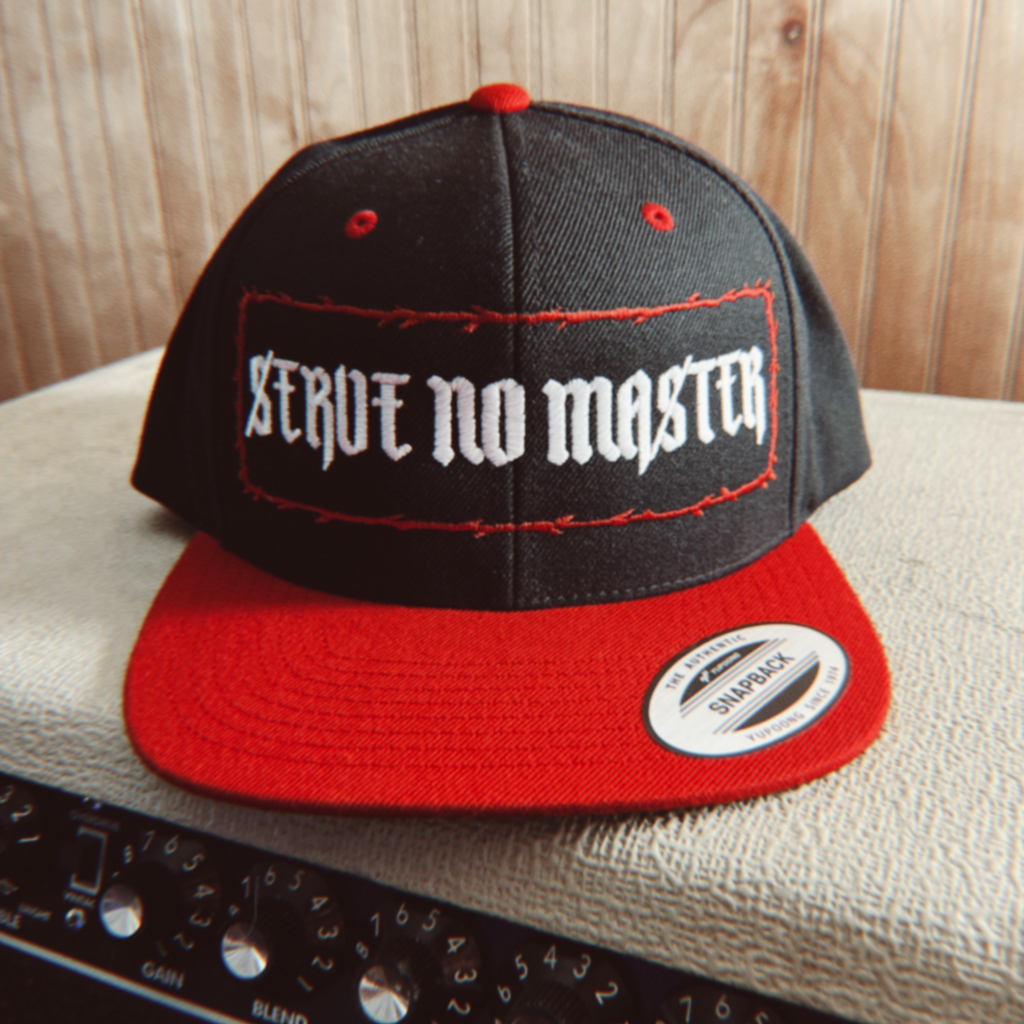 SERVE NO MASTER Snapback Hat