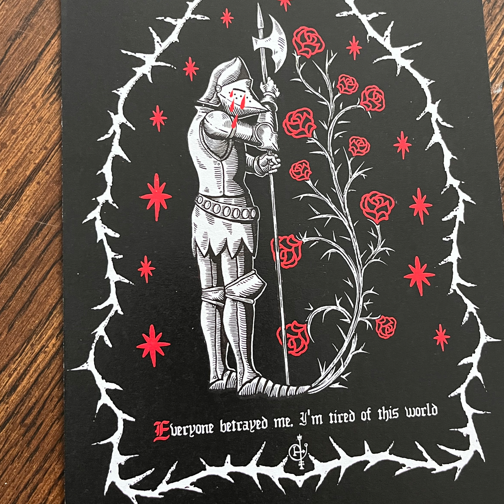 Everyone Betrayed Me - Art Print