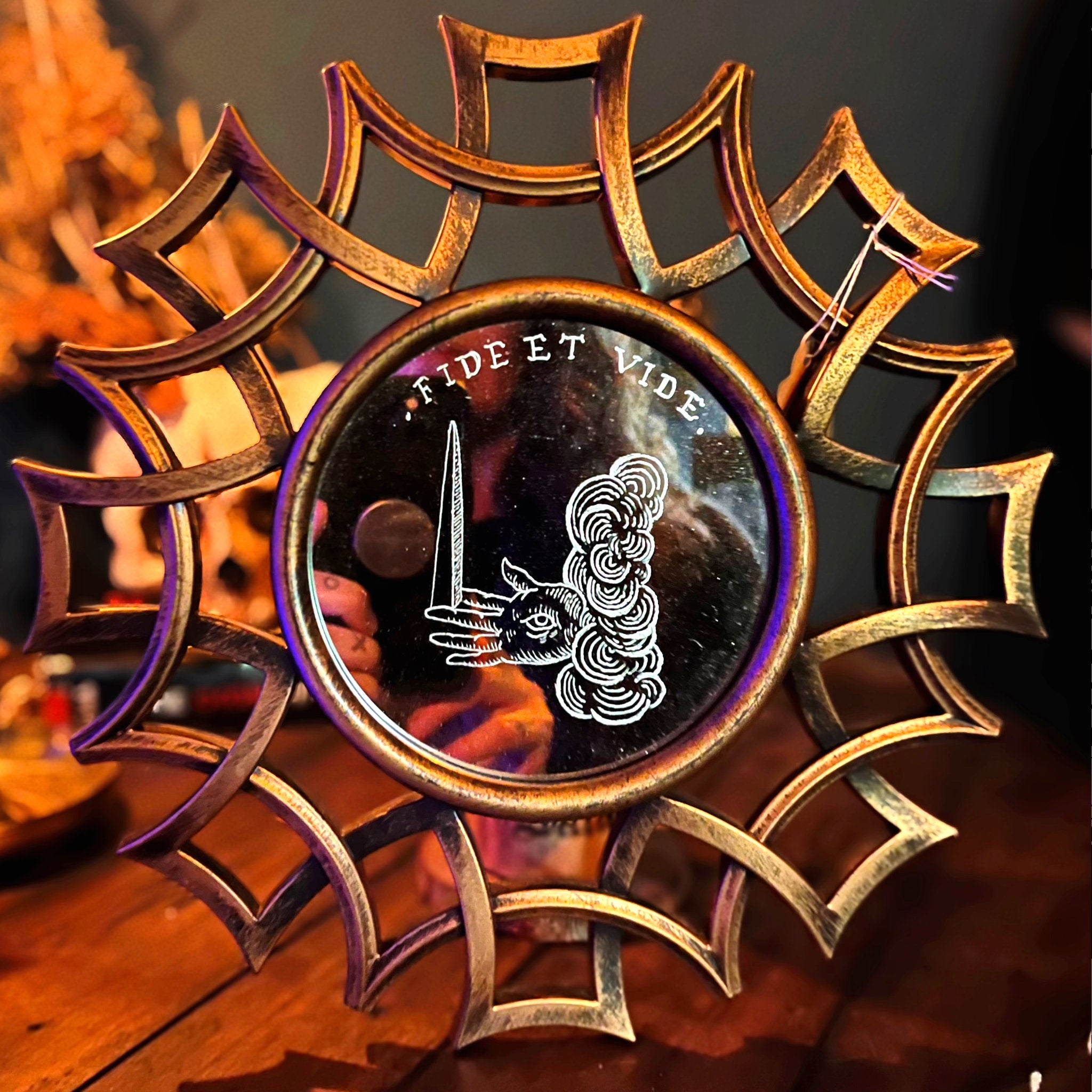 Trust and See  | Engraved Mirror