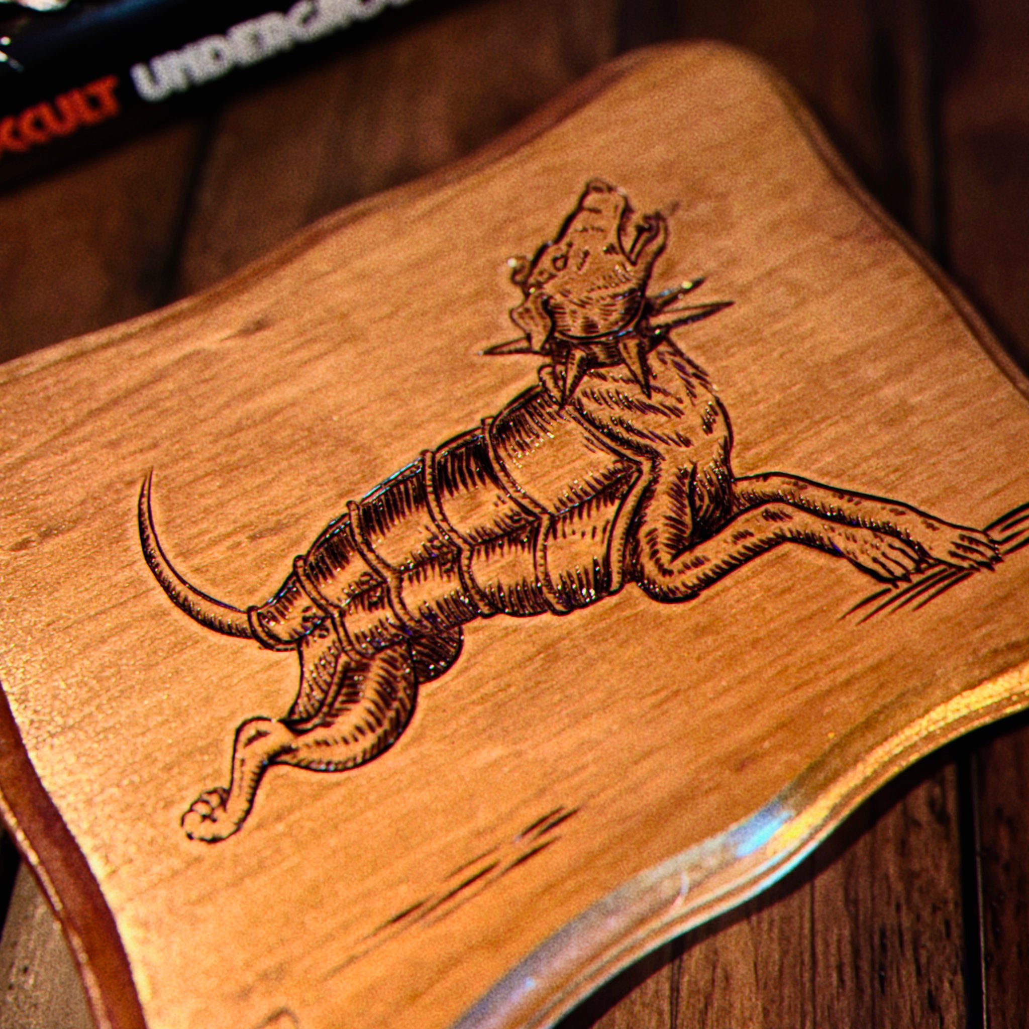Medieval War Dog Spike | Hand Engraved Art