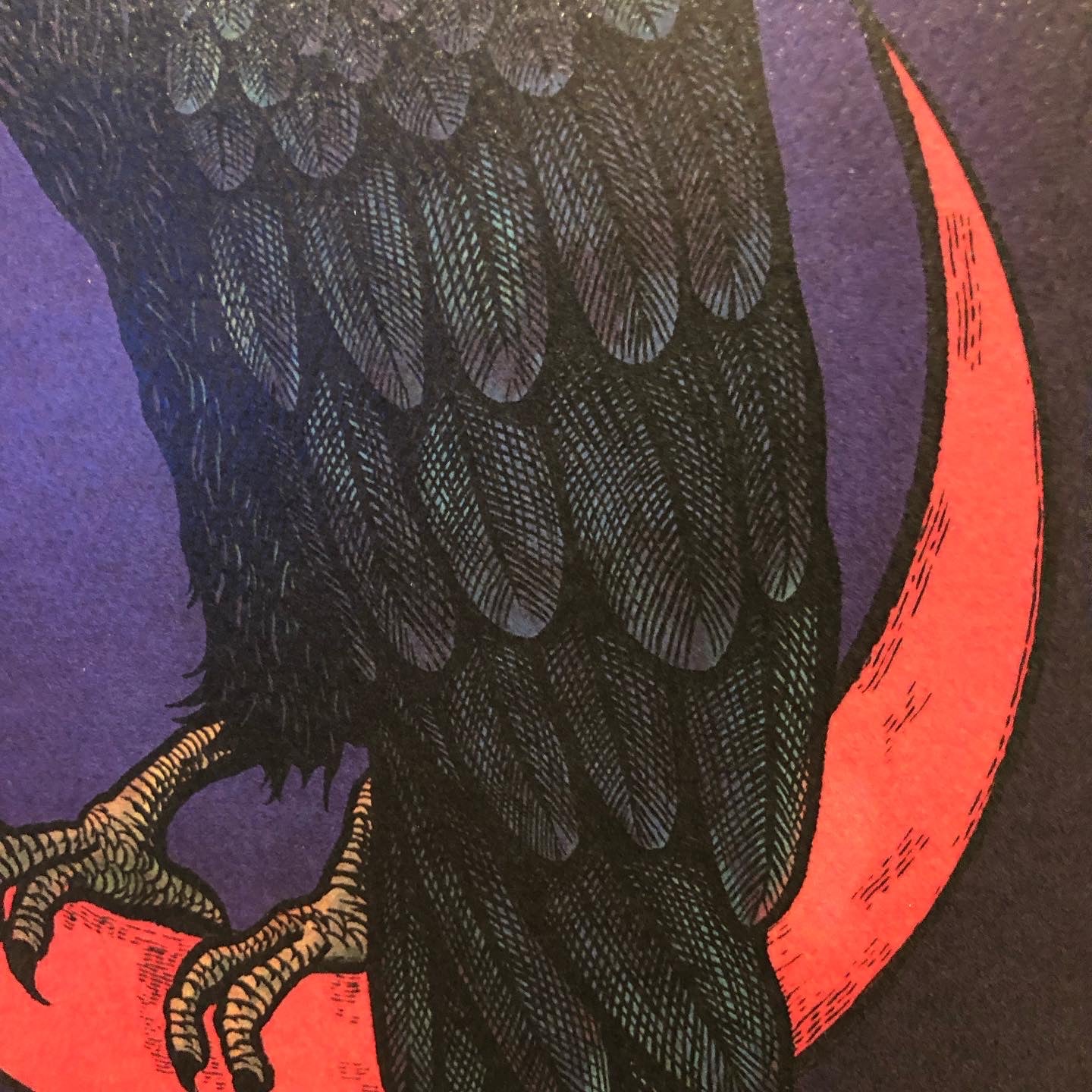 THEE RAVEN art print