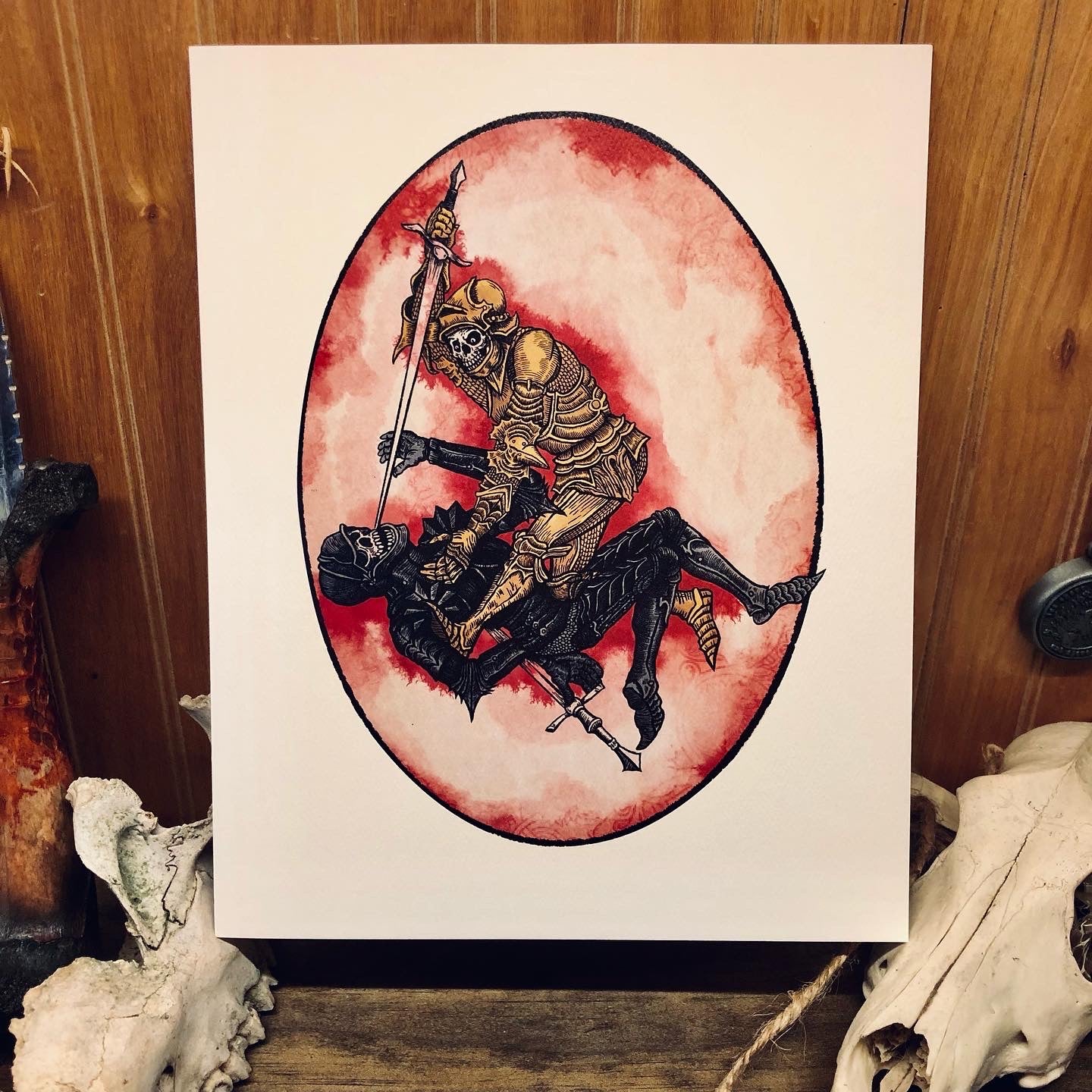 SLAY THEE SLAYER art print