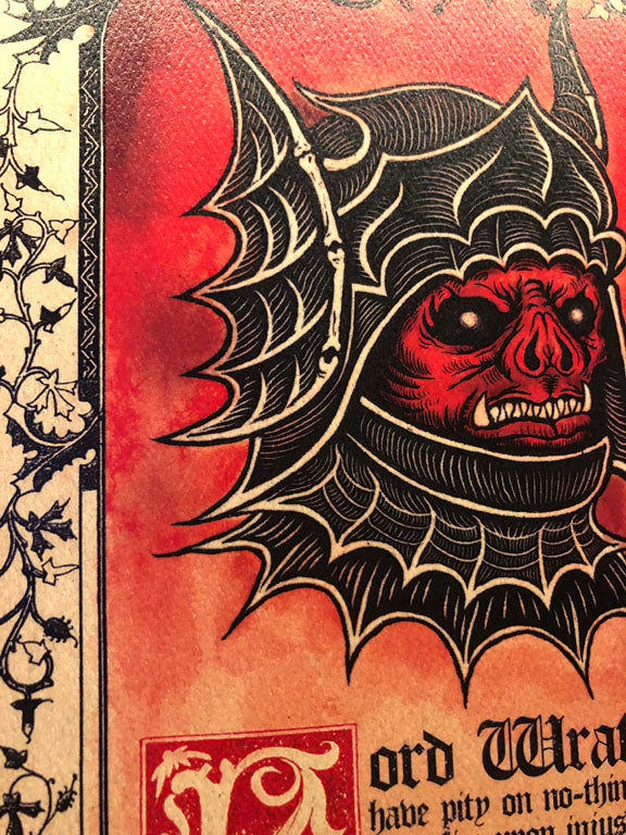 LORD WRATH art print