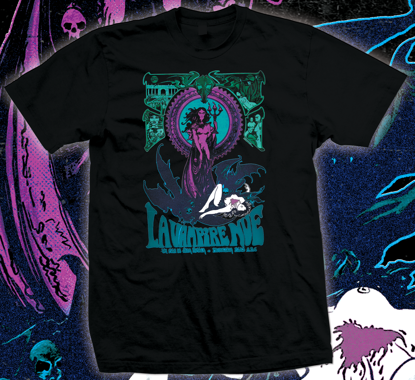 "LA VAMPIRE NUE" KnifeSlitsWater x Thee Crooked Hand Collab Series