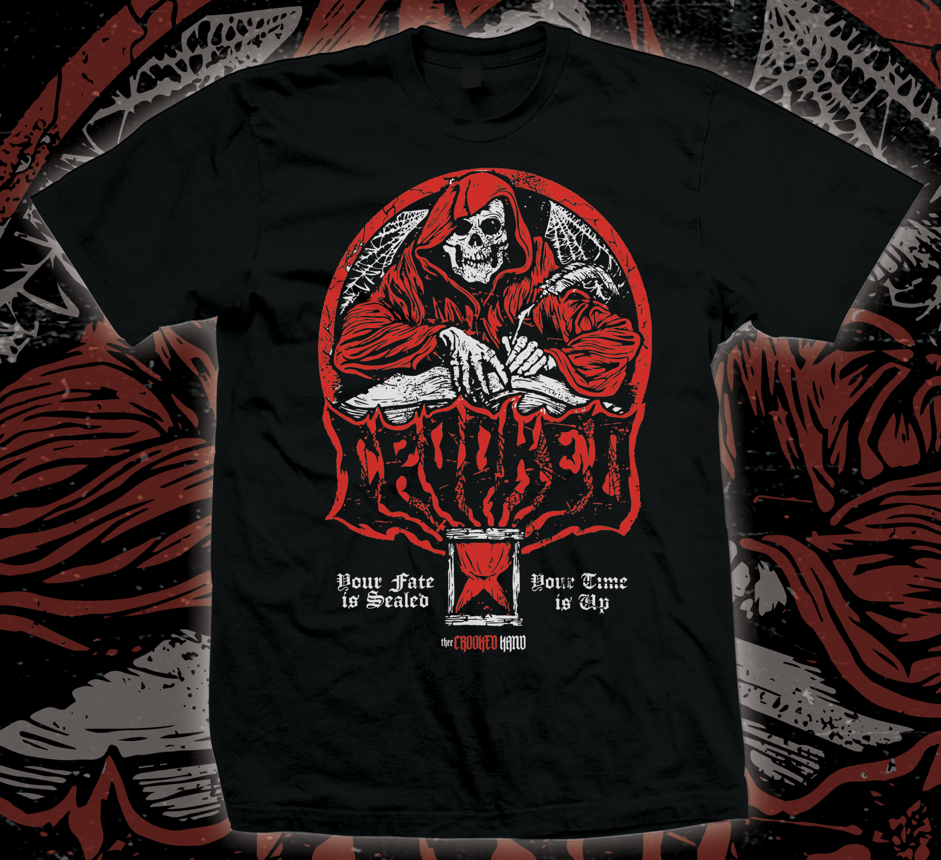 YOUR FATE IS SEALED Grim Reaper T-Shirt
